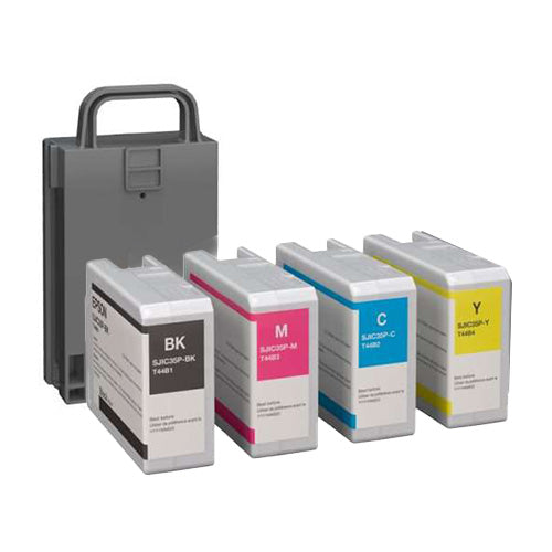Epson C6000/C6500 Gloss Ink and Maintenance Box Bundle