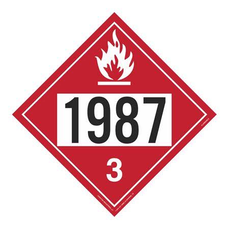 Tagboard Flammable Class 3 (Pack of 50)