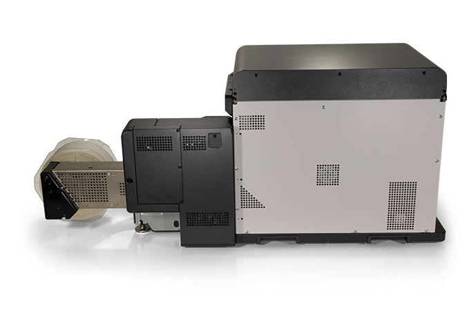 sirius color label printer back angle