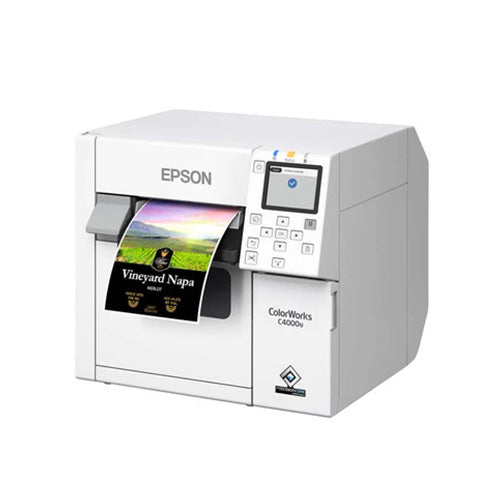EPSON ColorWorks CW-C4000 4" COLOR Label Printer w/AutoCutter