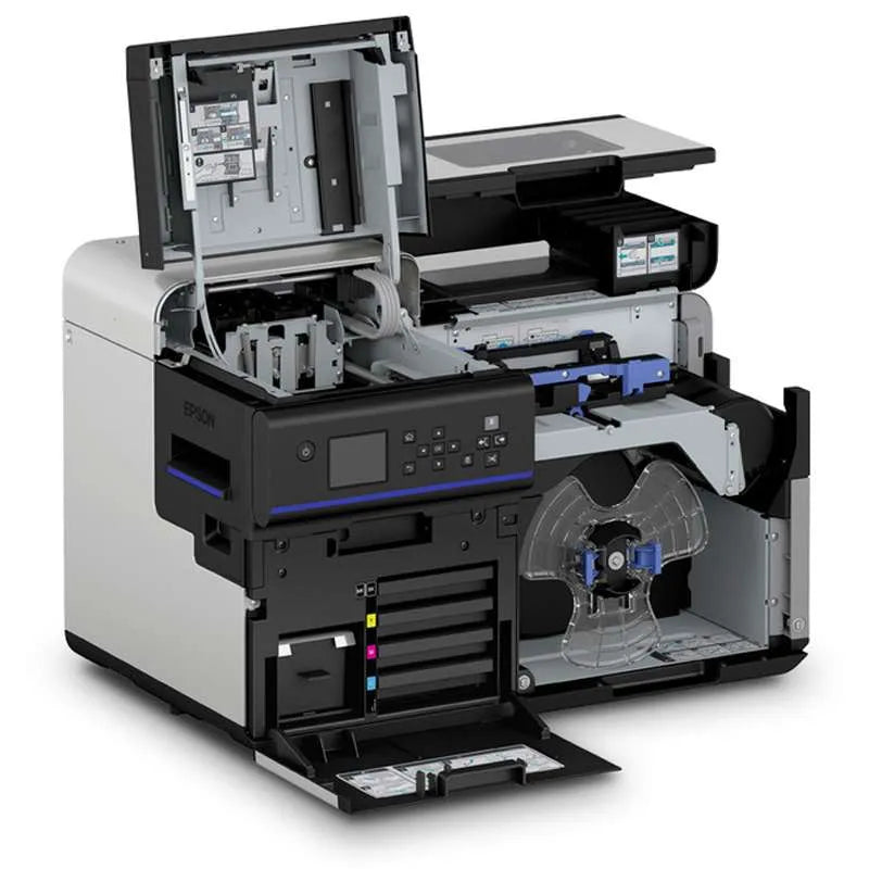 C8000 open front to show ink catridges