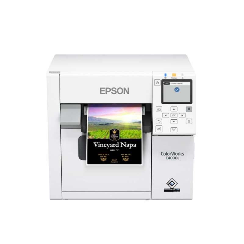 EPSON ColorWorks CW-C4000 4" COLOR Label Printer w/AutoCutter