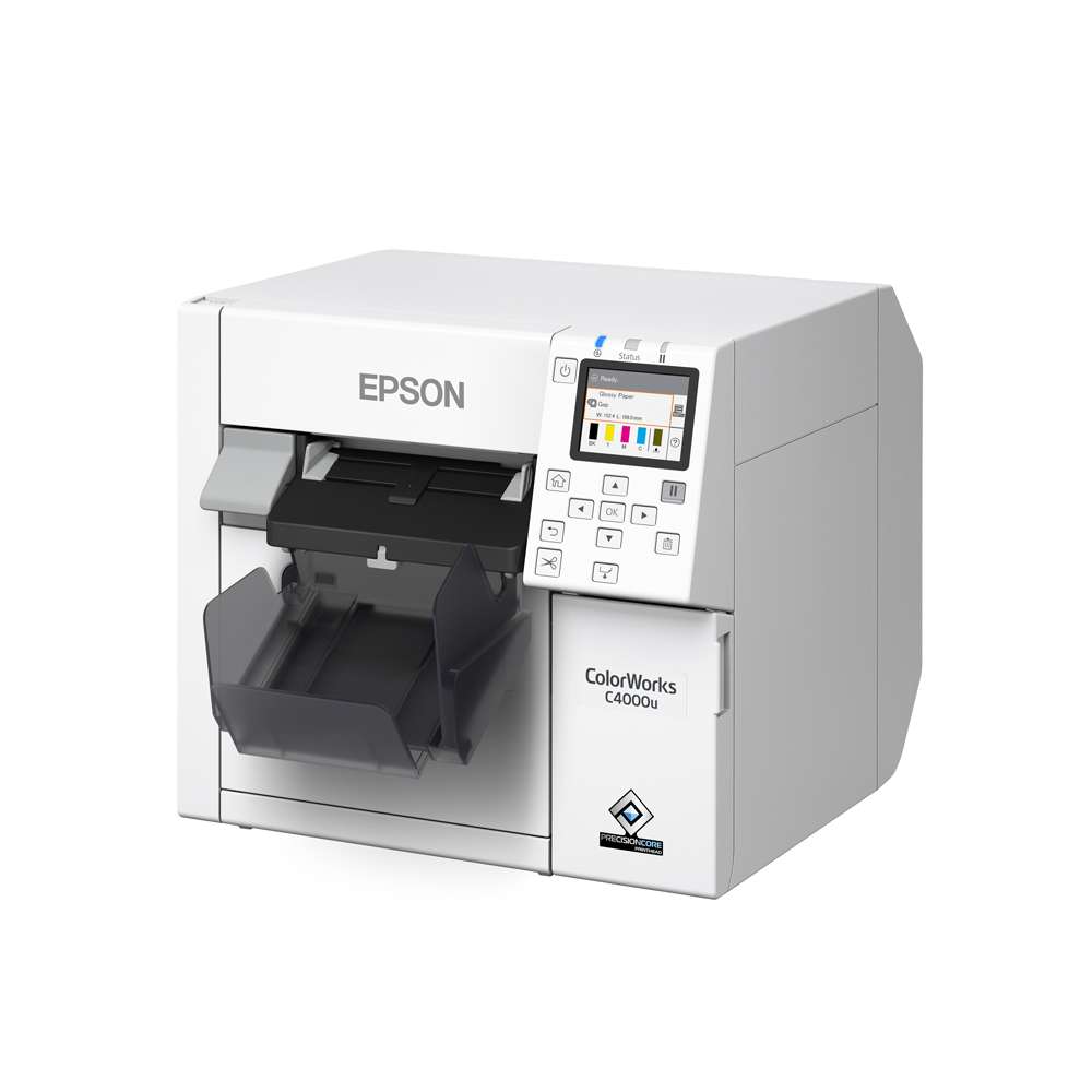 EPSON ColorWorks CW-C4000 4" COLOR Label Printer w/AutoCutter