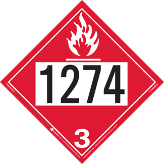 Tagboard Flammable Class 3 (Pack of 50)