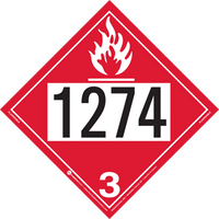 Tagboard Flammable Class 3 (Pack of 50)