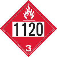 Tagboard Flammable Class 3 (Pack of 50)