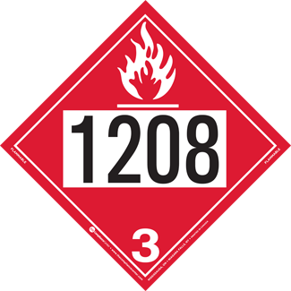 Tagboard Flammable Class 3 (Pack of 50)
