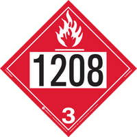 Tagboard Flammable Class 3 (Pack of 50)