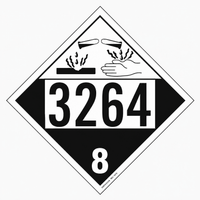 Tagboard Corrosive Class 8 (Pack of 50)