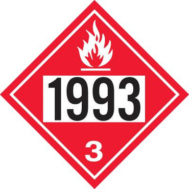 Tagboard Flammable Class 3 (Pack of 50)