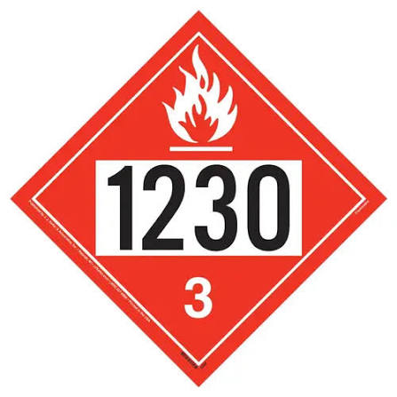 Tagboard Flammable Class 3 (Pack of 50)