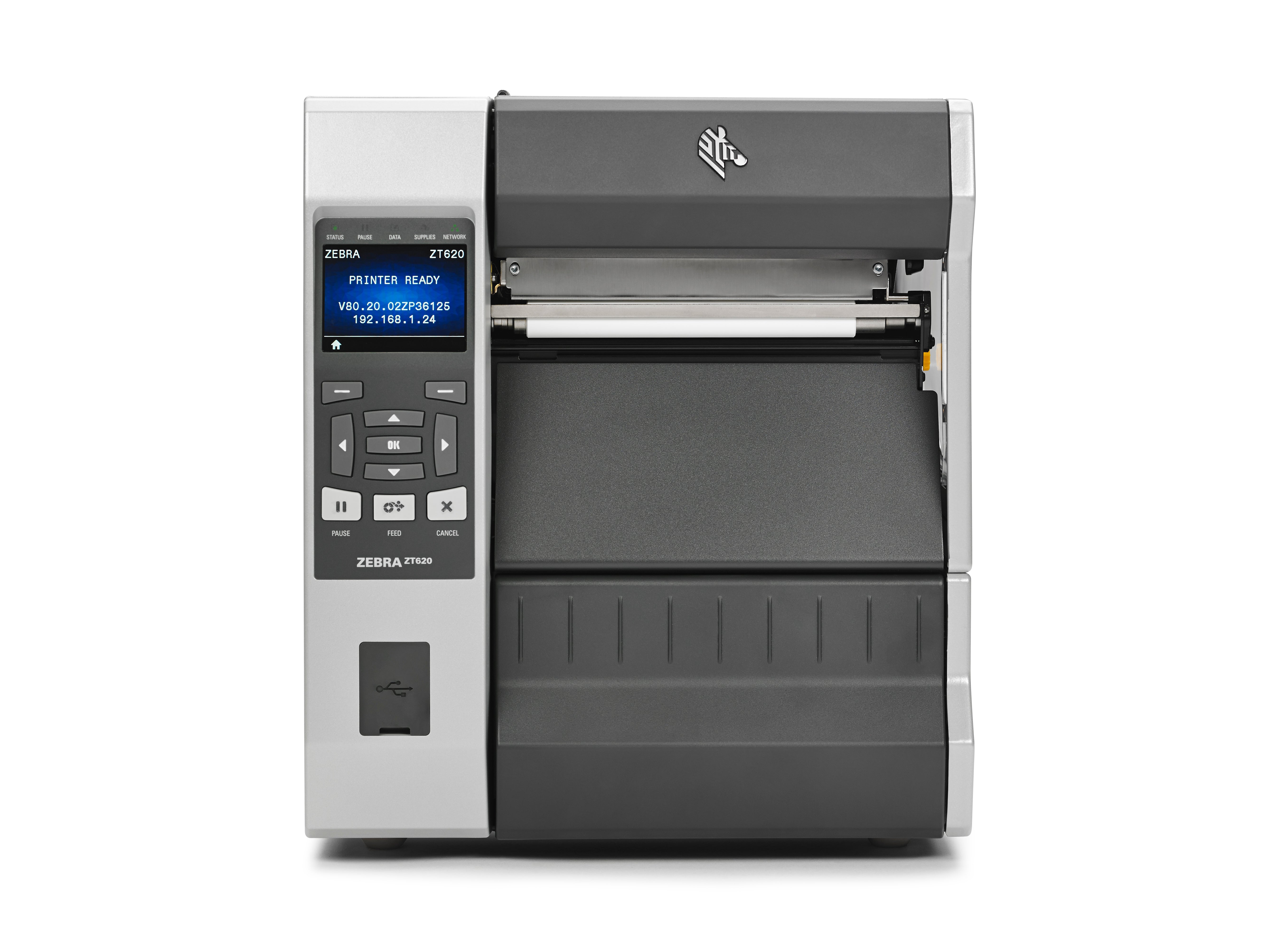 Zebra ZT620 203 DPI Industrial Barcode Label Printer – C4 Label