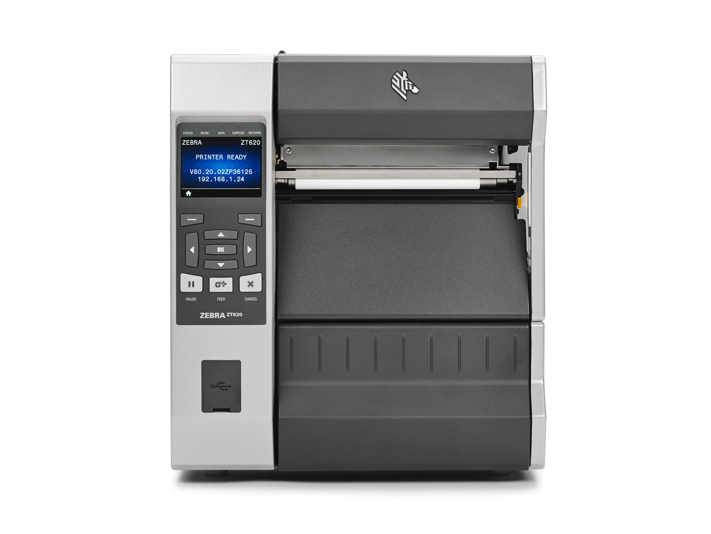 Zebra ZT620 203 dpi 6" Thermal Transfer Label Printer